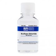 RPI Sodium Chloride 5M Solution, 250 ML S24600-250.0